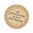Ab 20 Personen 29,90 € pro Person