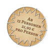 Ab 15 Personen 21,90 € pro Person